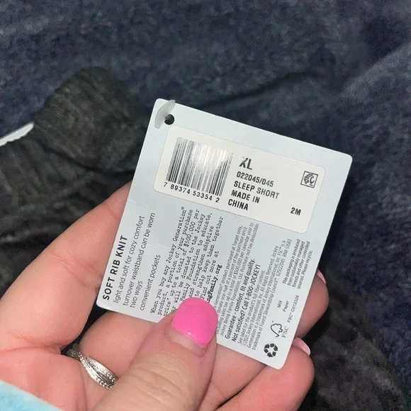 NWT Jockey Soft Rib Knit Sleep Shorts - Picture 2 of 2